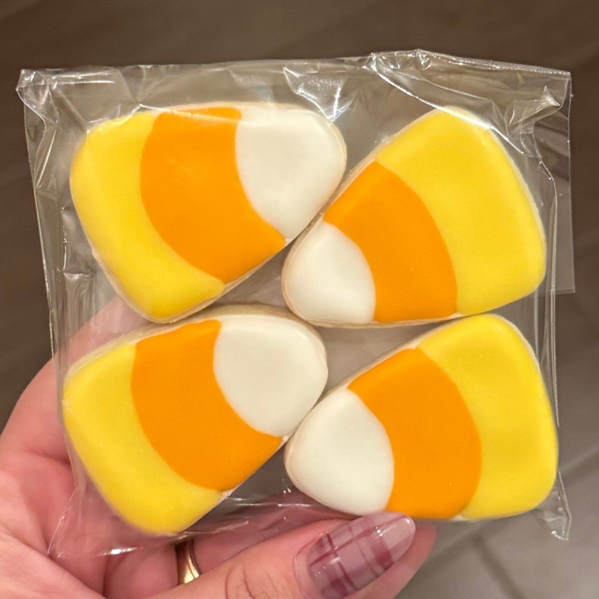 Mini Candy Corn Sugar Cookie Set