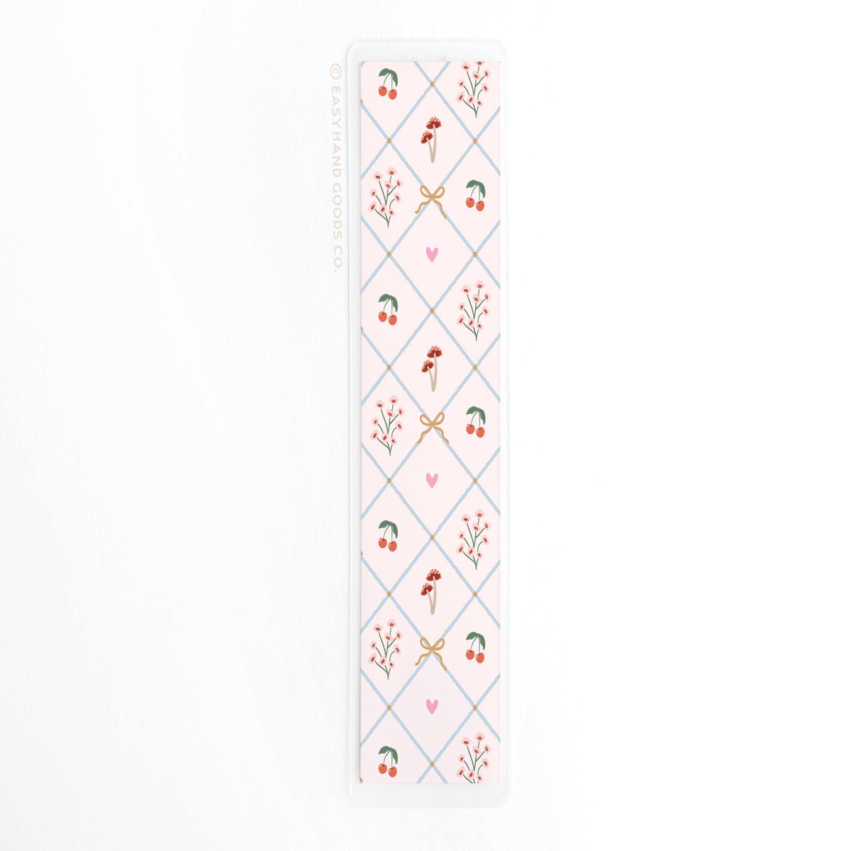 Coquette Pattern Laminated Bookmark