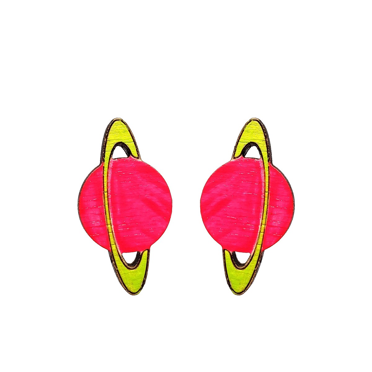 Saturn Stud Earrings