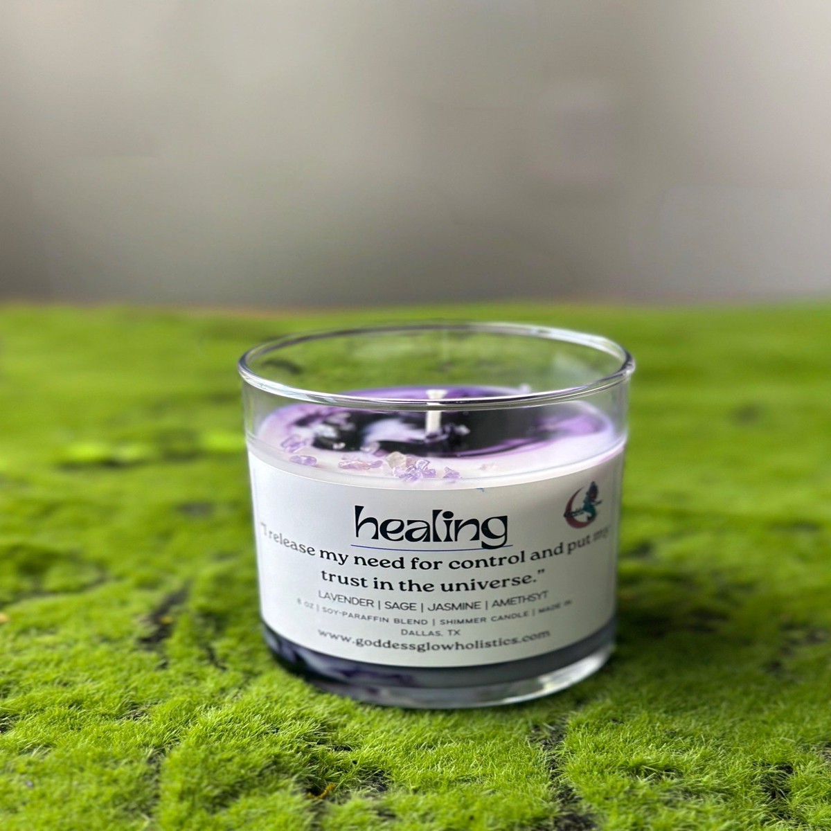 Healing Affirmation Candle