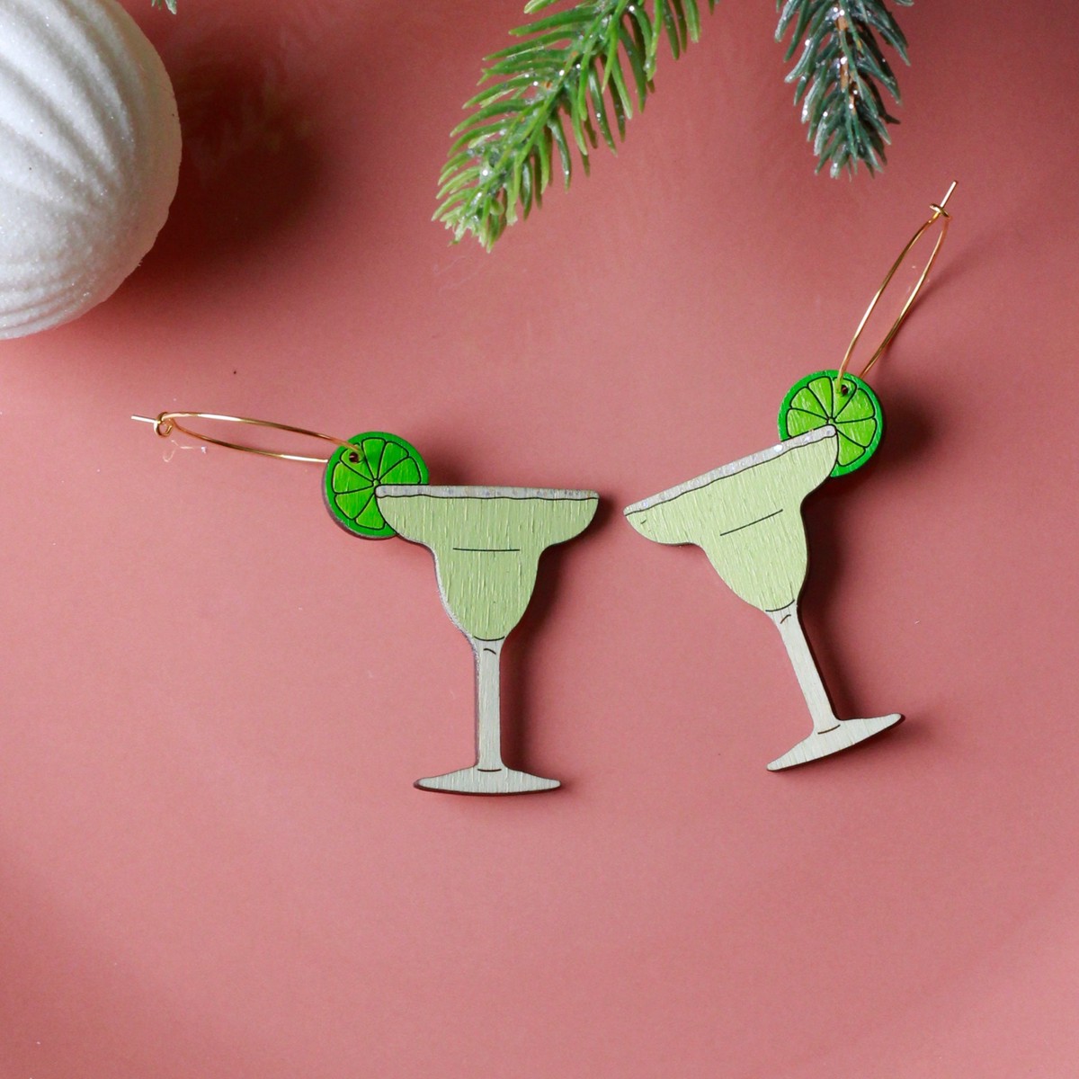 Sparkle Margarita Hoops
