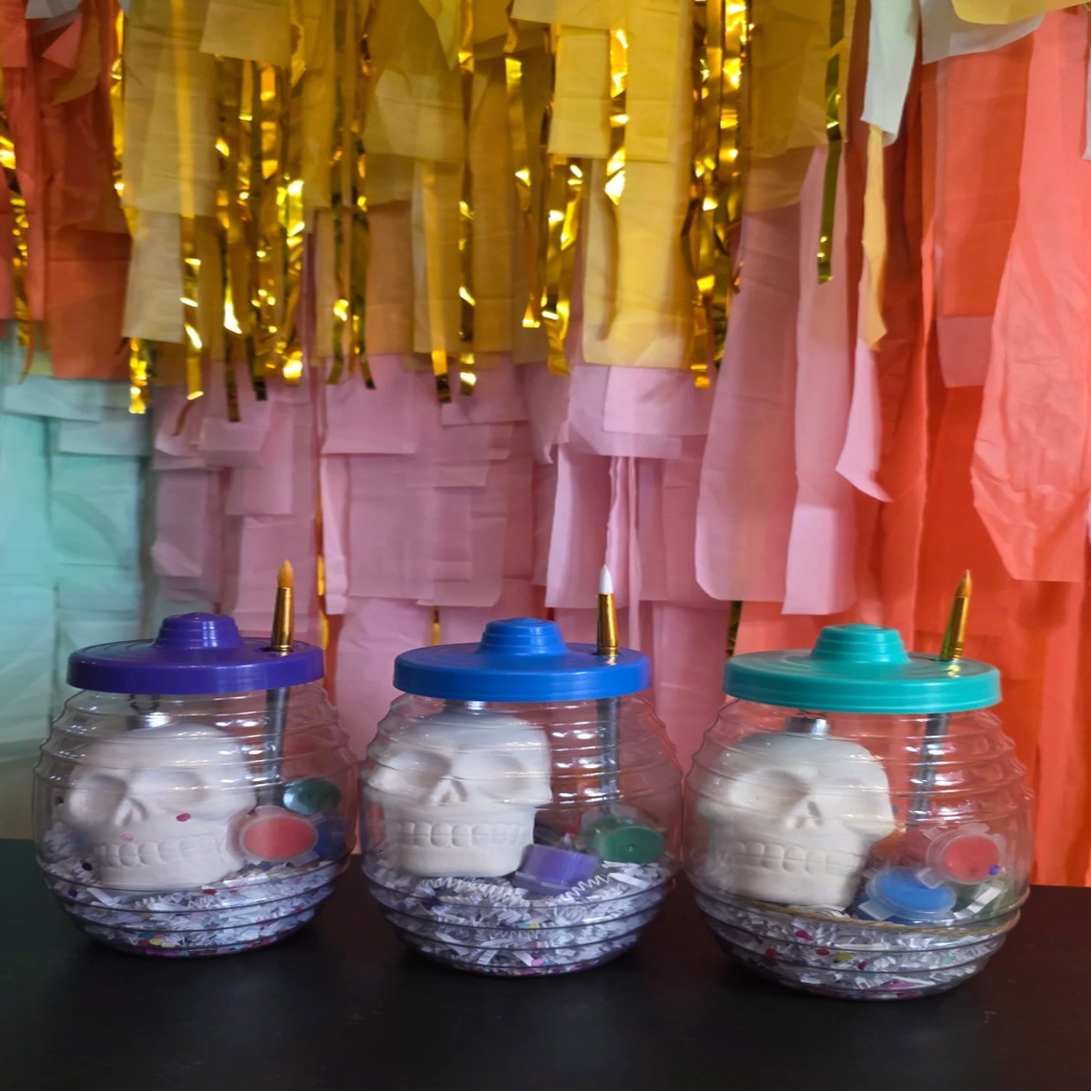 Vaso Craft Kit Calavera