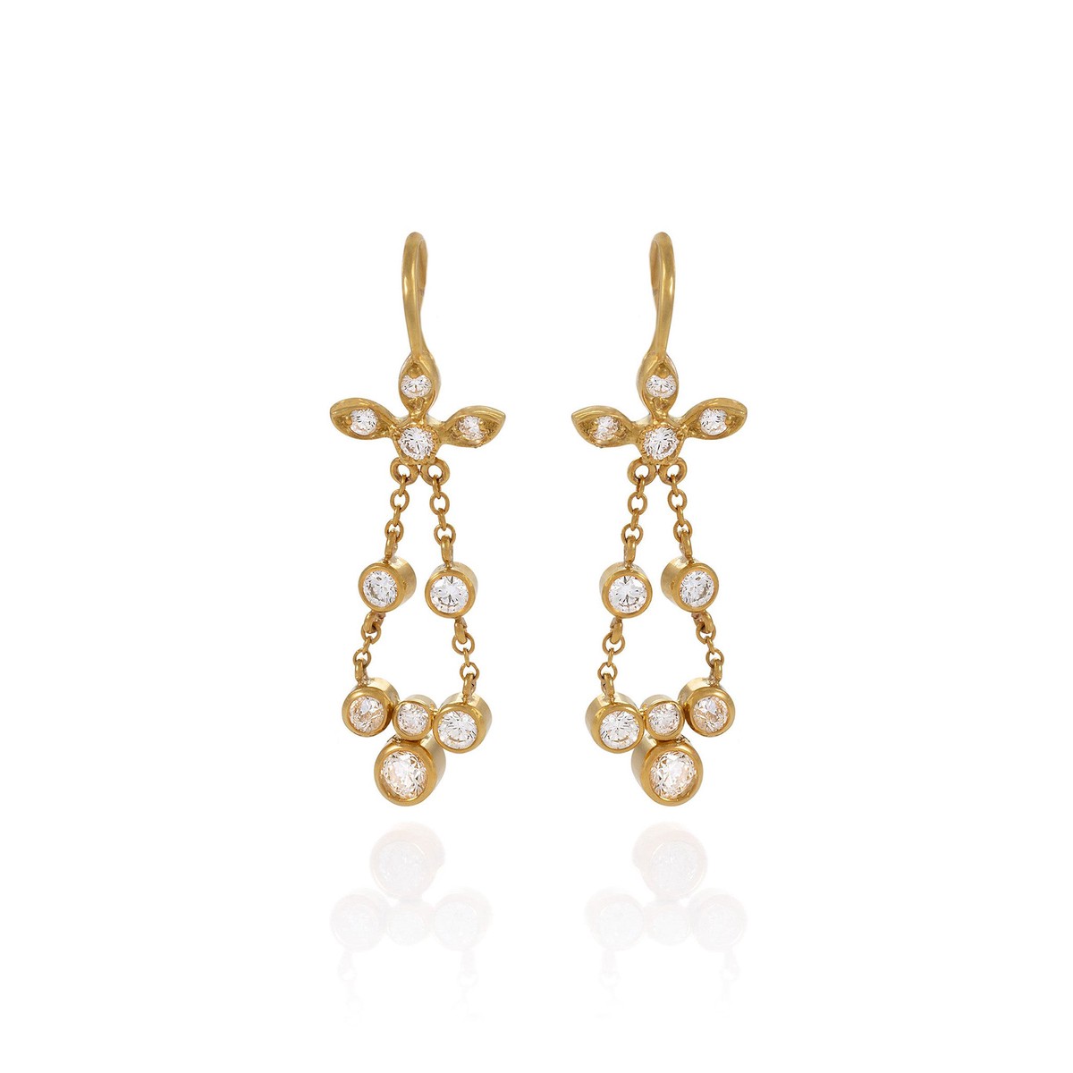 Contemporary Flexible Drop Earrings