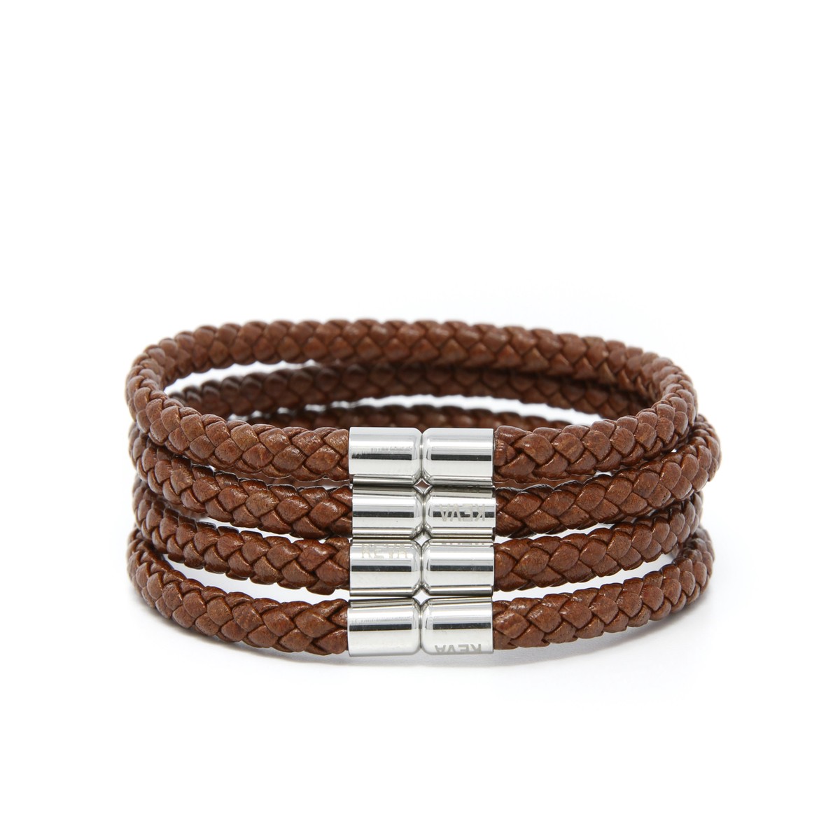 Mocha Braided Bracelet – set of 4