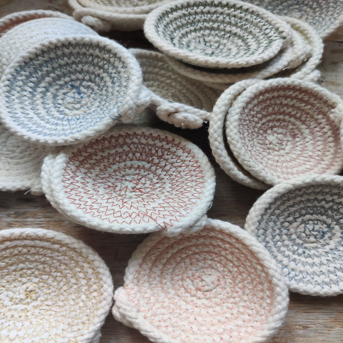 Tiny Cotton Rope Bowl – Multiple Colors