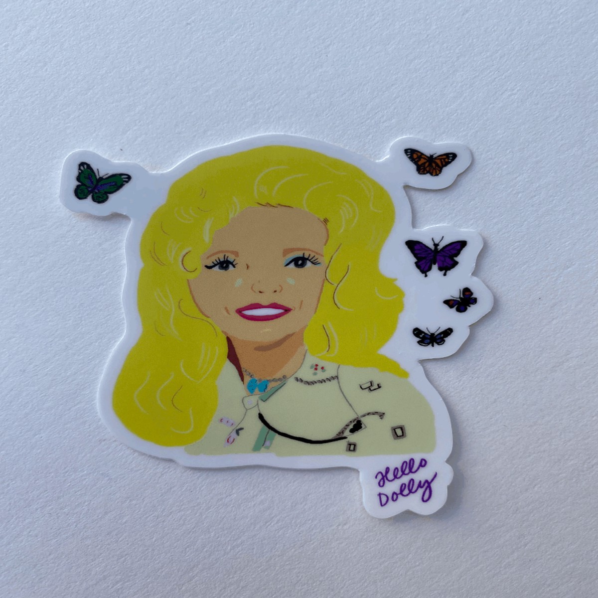 Hello Dolly Sticker